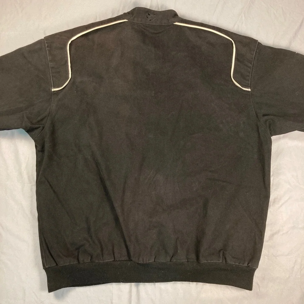 Chase Authentics NASCAR Stars of Today Racing Jacket XL Black Cotton‎ Twill Snap
